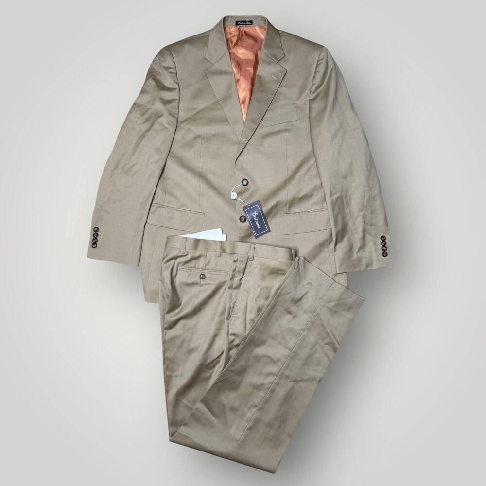 Men's Tan Two-Piece Suit - Classic Blazer & Trousers